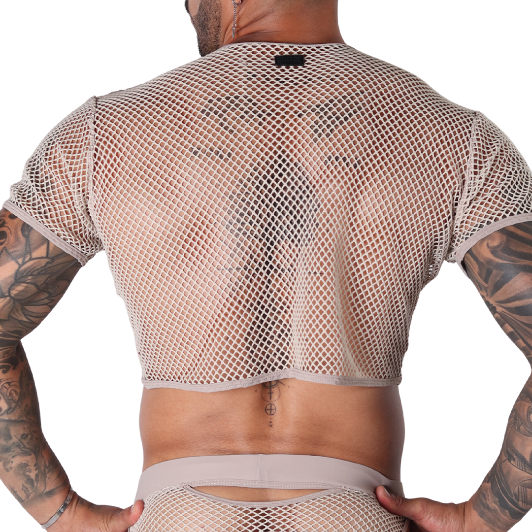 Gigo Island Crop Top Khaki