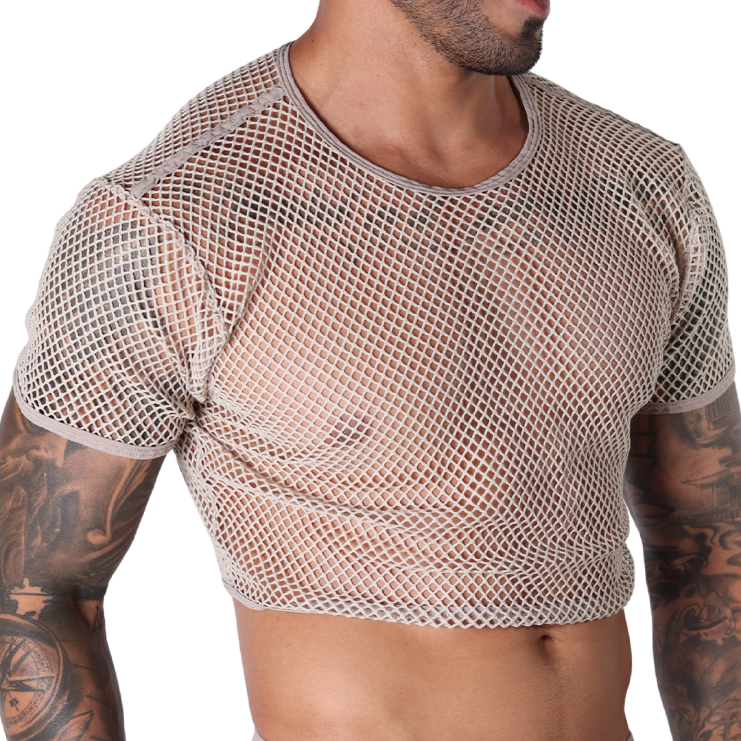 Gigo Island Crop Top Khaki