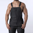 Cellblock 13 Jax Denim Overalls Black