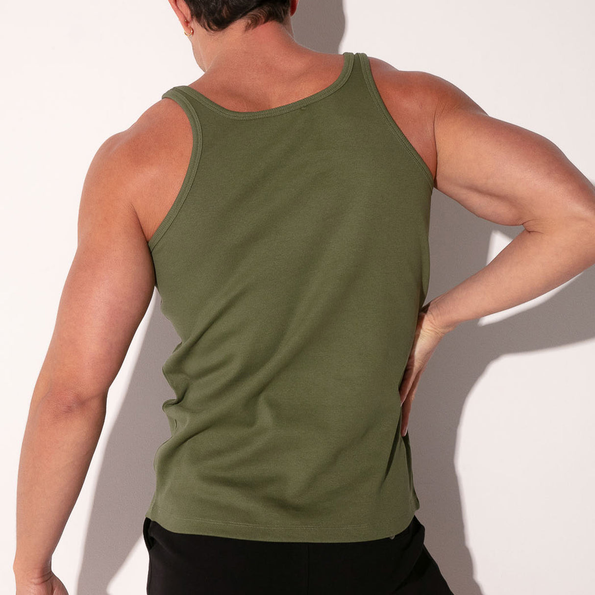 Code 22 Train Tank Top Khaki