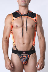 Cellblock 13 Kennel Club Lightning Hoody Harness Orange