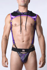 Cellblock 13 Kennel Club Lightning Hoody Harness Purple