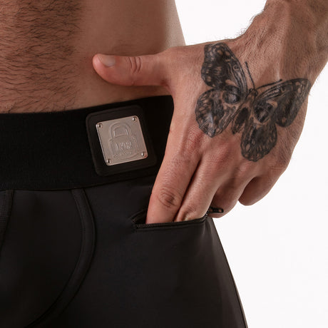 Locker Gear Wide Waistband Boxer Black