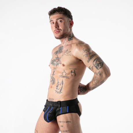 Locker Gear Full Access Military Jock Brief Blue