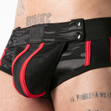 Locker Gear Full Access Military Jock Brief Red