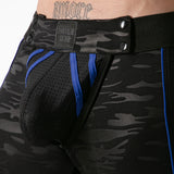 Locker Gear Full Access Military Fetish Short Blue