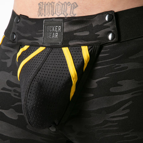 Locker Gear Full Access Military Fetish Short Yellow