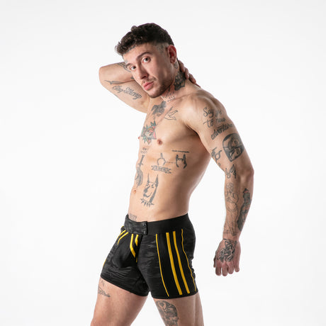 Locker Gear Full Access Military Fetish Short Yellow