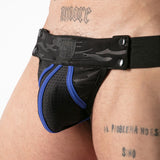 Locker Gear Full Access Military Jockstrap Blue