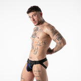 Locker Gear Full Access Military Jockstrap Blue