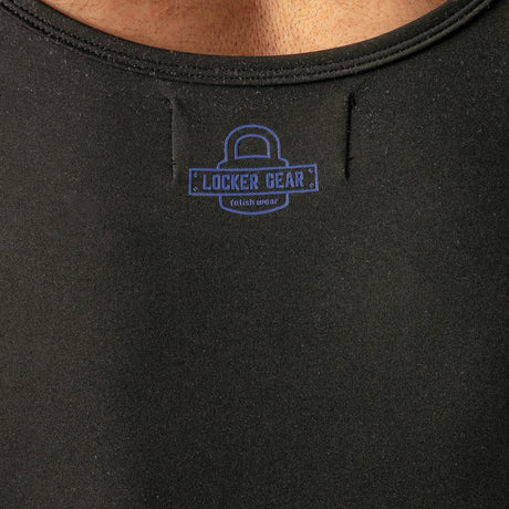 Locker Gear Open Access Singlet Blue