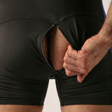 Locker Gear Open Access Singlet Blue