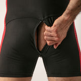 Locker Gear Open Access Singlet Red