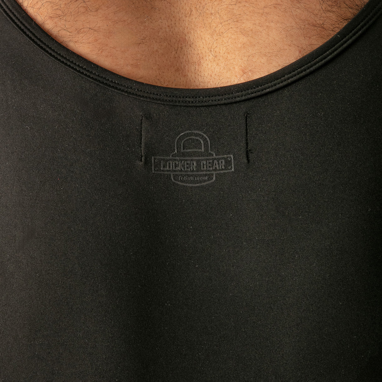 Locker Gear Open Access Singlet Black