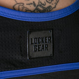Locker Gear Full Access Military Tank Top Blue