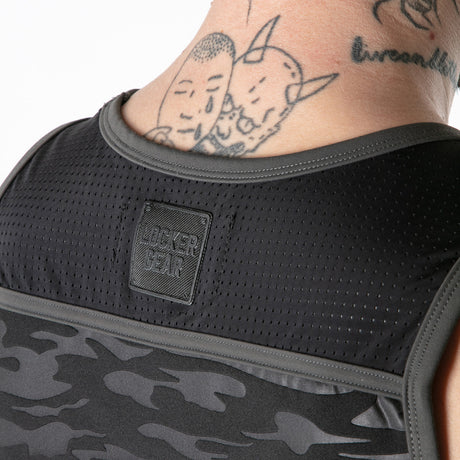 Locker Gear Full Access Military Tank Top Black