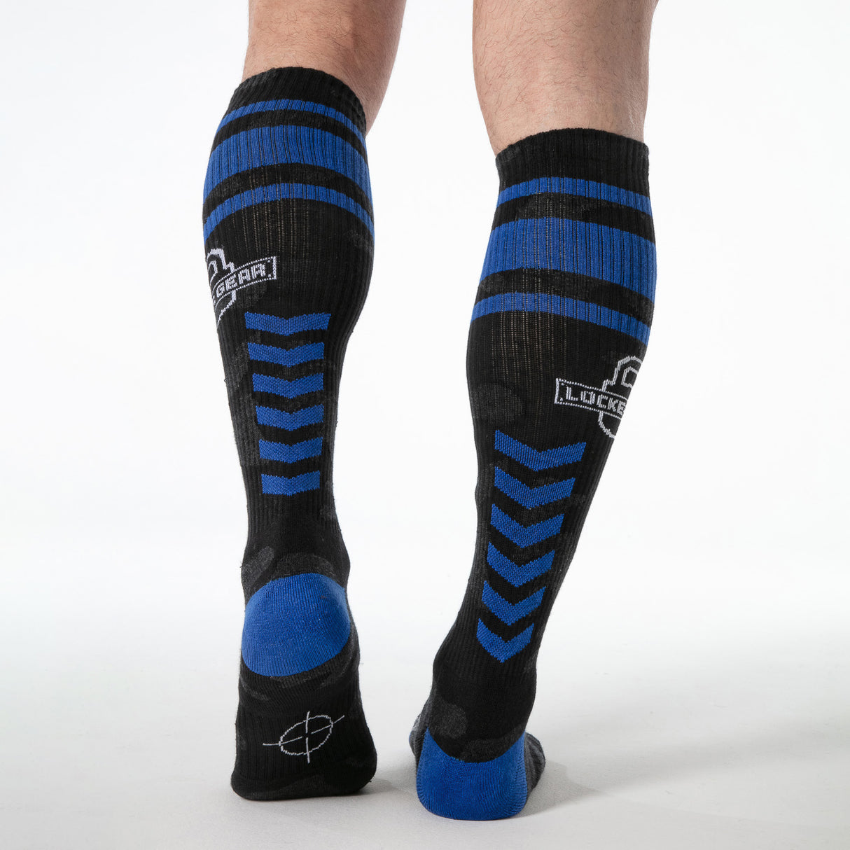 Locker Gear Military Knee High Socks Blue