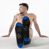 Locker Gear Military Knee High Socks Blue