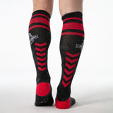 Locker Gear Military Knee High Socks Red