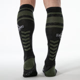 Locker Gear Military Knee High Socks Khaki