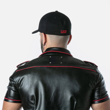 Locker Gear Padlock Baseball Cap Red