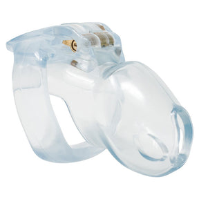 LOCK4D Advanced Comfort V3 Chastity Cage Medium Clear