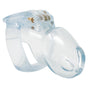 LOCK4D Advanced Comfort V3 Chastity Cage Medium Clear