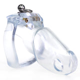 LOCK4D Advanced Comfort V4 Chastity Cage Medium Clear