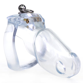 LOCK4D Advanced Comfort V4 Chastity Cage XL Clear