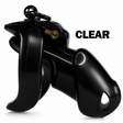 LOCK4D Advanced Comfort V5 Chastity Cage Small Clear