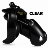 LOCK4D Advanced Comfort V5 Chastity Cage XL Clear