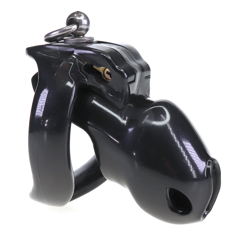 LOCK4D Advanced Comfort V6 Chastity Cage XL Black