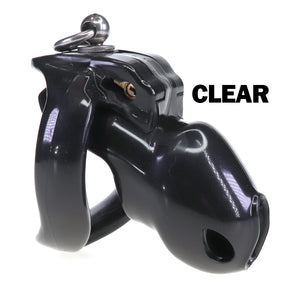 LOCK4D Advanced Comfort V6 Chastity Cage XXL Clear