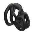 LOCK4D Viper V2 Bent Ring Chastity Cock Cage Small