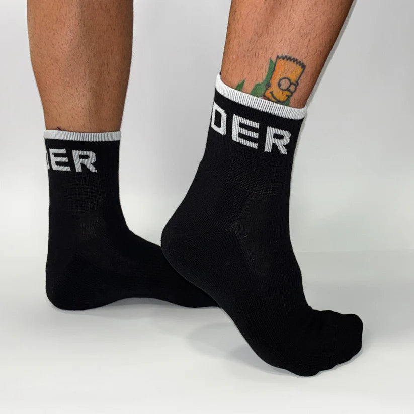 Leader Ankle Socks Black