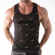 Leader ID Mesh Tank Top Queen Black