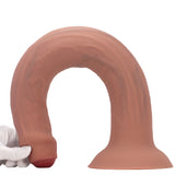 Elite Liquid Silicone Longshaft Realistic Dildo 12 Inch Light