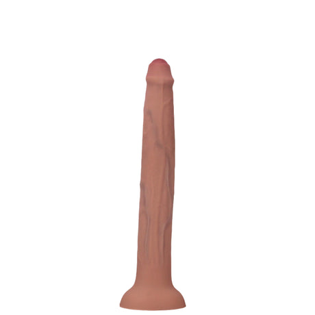 Elite Liquid Silicone Longshaft Realistic Dildo 15.3 Inch Light