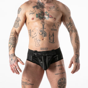 Locker Gear Full Access Military Jock Brief Black