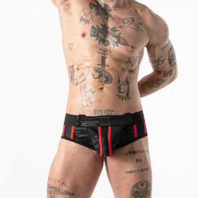 Locker Gear Full Access Military Jock Brief Red