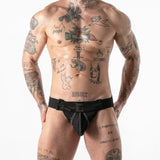 Locker Gear Full Access Military Jockstrap Black