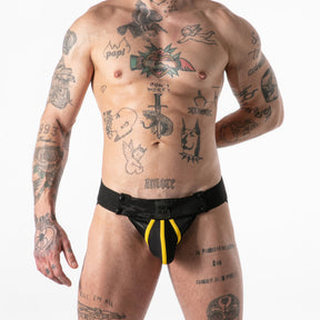 Locker Gear Full Access Military Jockstrap Yellow