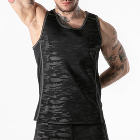 Locker Gear Full Access Military Tank Top Black