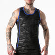 Locker Gear Full Access Military Tank Top Blue