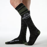Locker Gear Military Knee High Socks Khaki