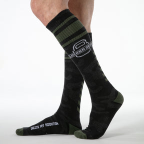 Locker Gear Military Knee High Socks Khaki