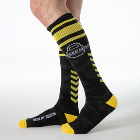 Locker Gear Military Knee High Socks Yellow