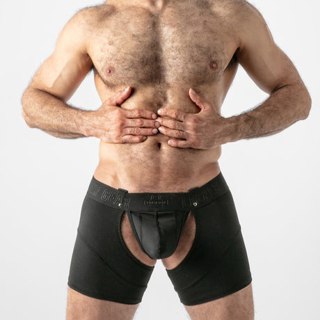 Locker Gear Open Access Chap Shorts Black