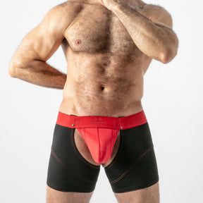 Locker Gear Open Access Chap Shorts Red