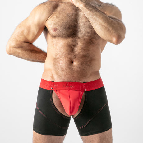 Locker Gear Open Access Chap Shorts Red